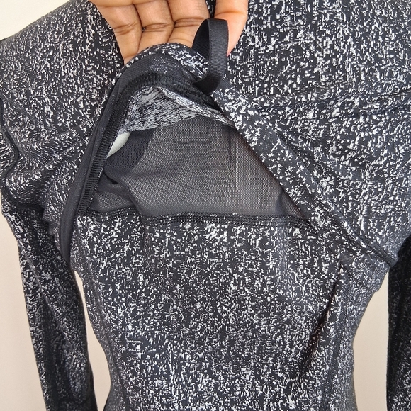 Lululemon Define Jacket Luon Suited Jacquard Black and White Size 8 - Picture 4 of 9